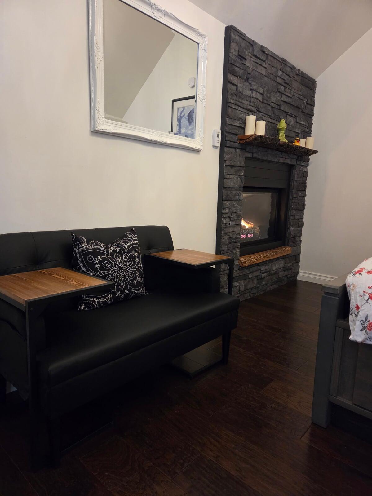 Upper floor living area