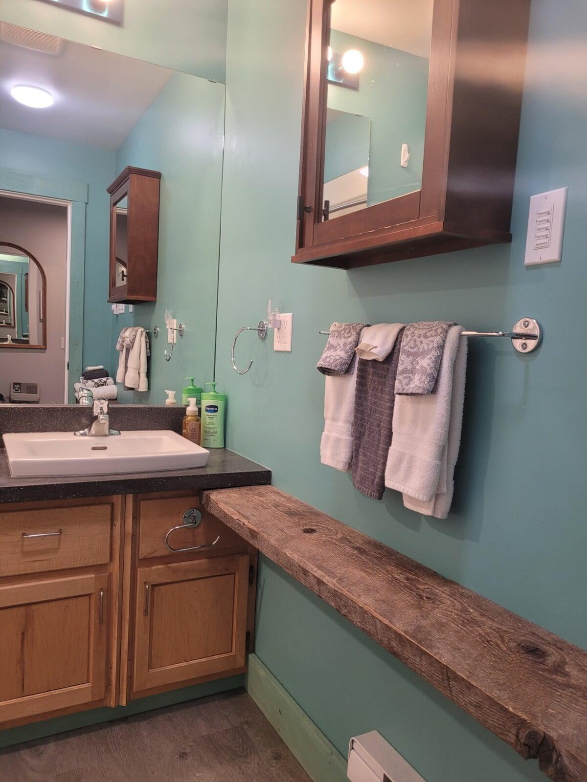 Lower floor living area