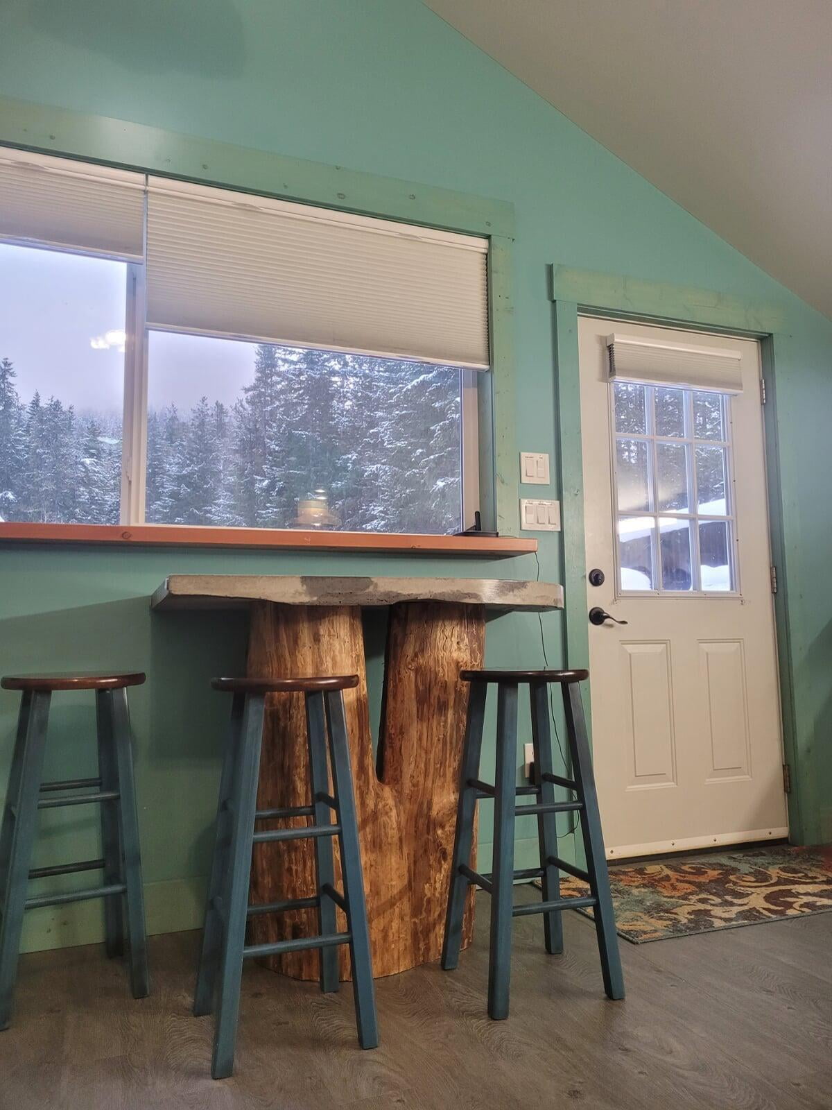 Upper floor living area