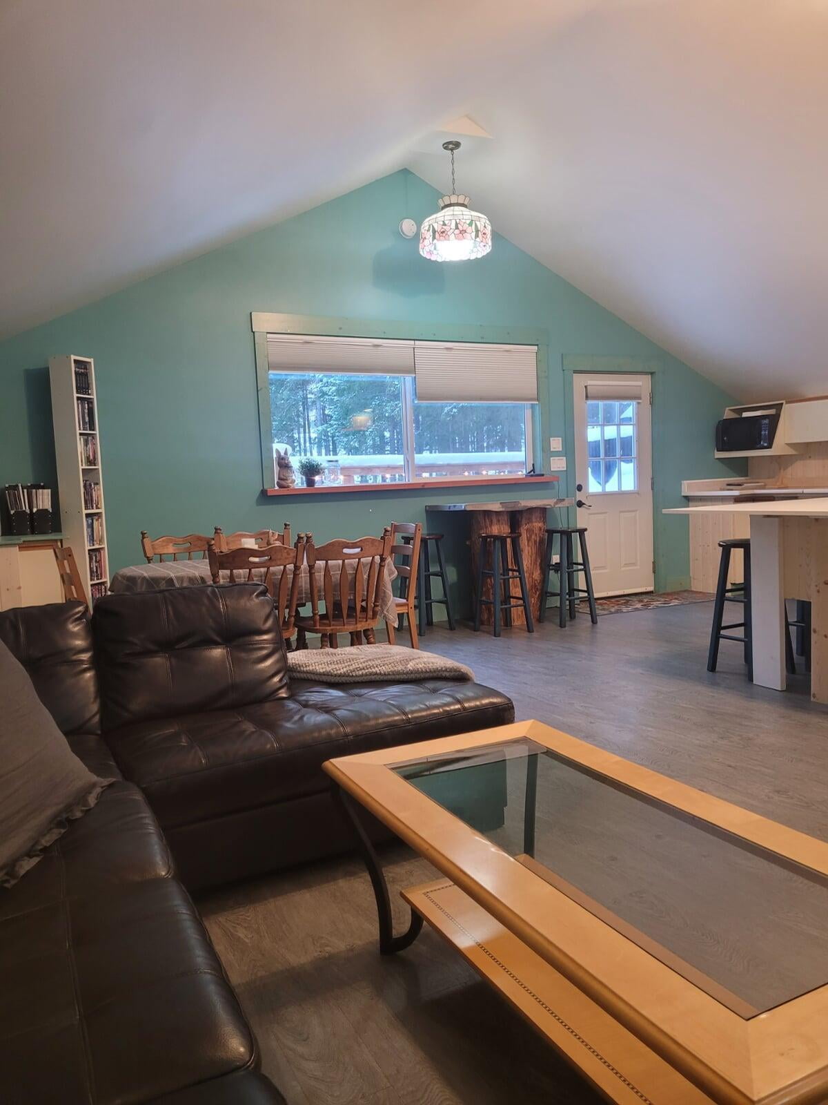 Upper floor living area