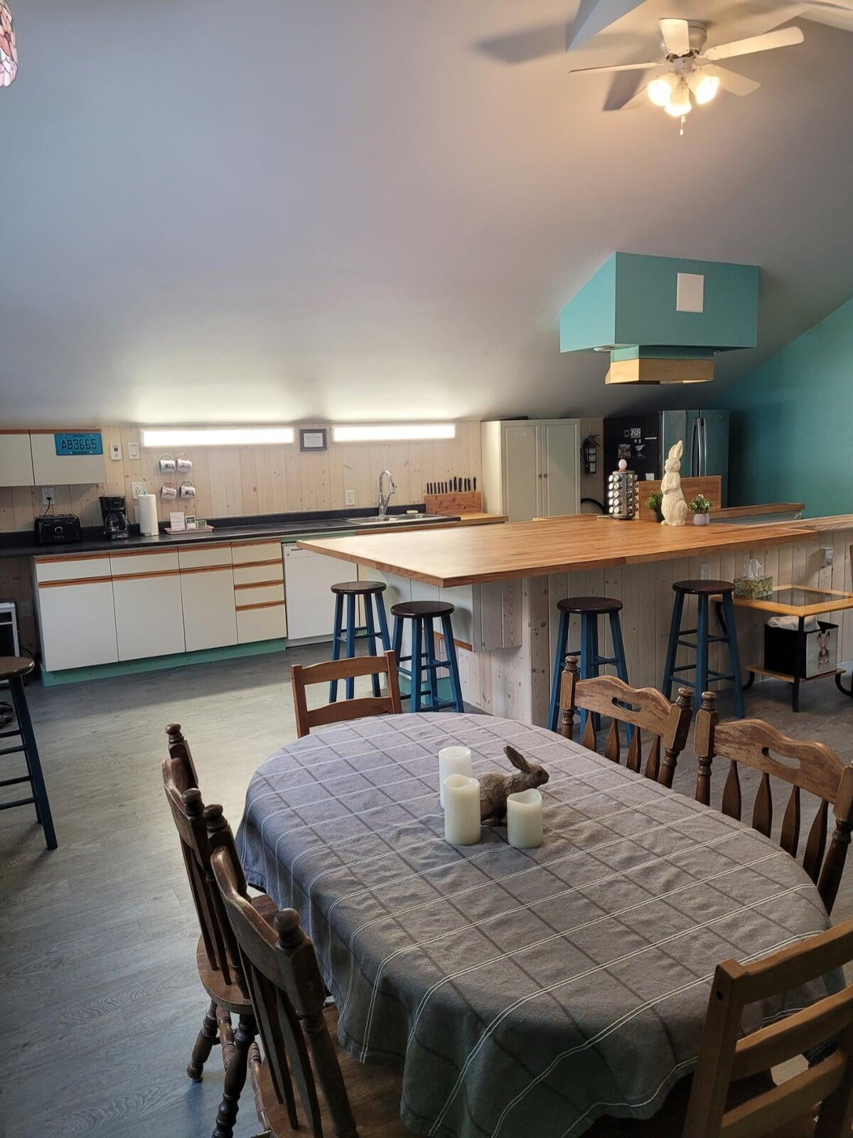 Upper floor living area