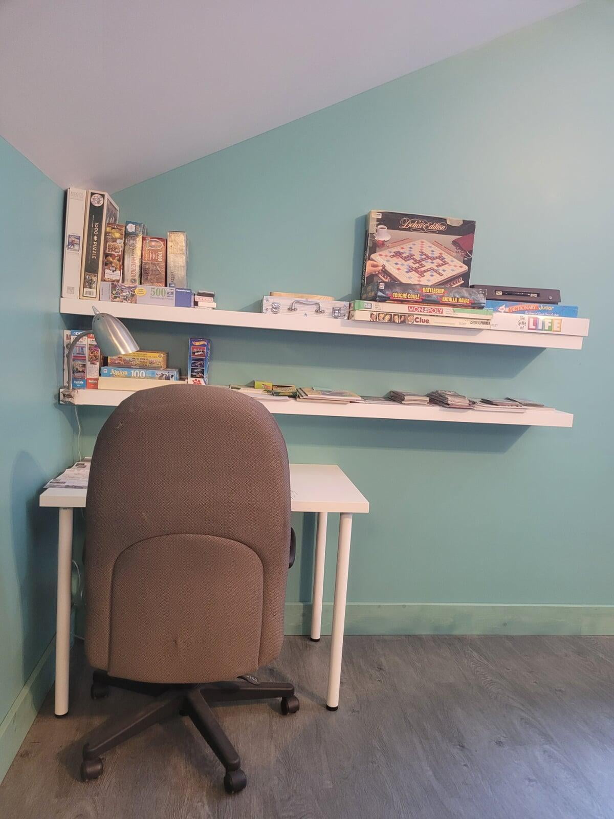 Upper floor living area