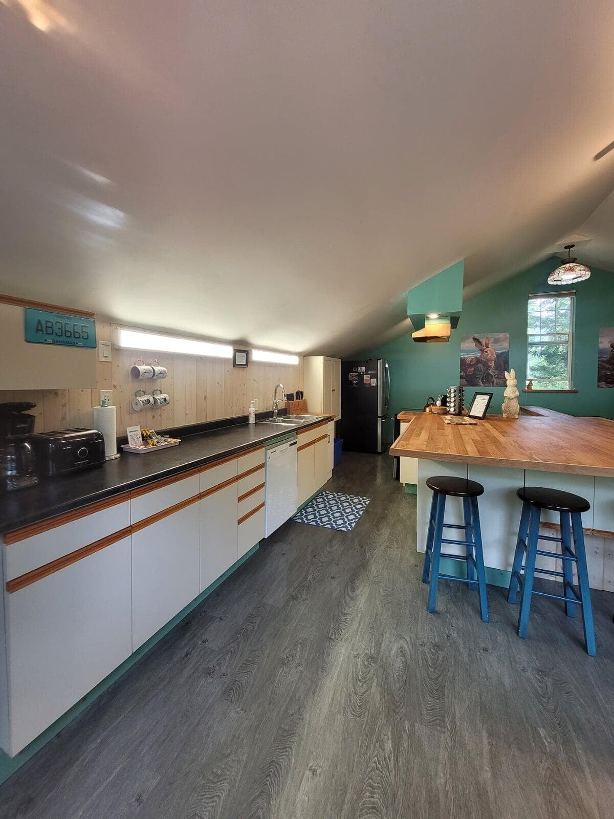 Upper floor living area