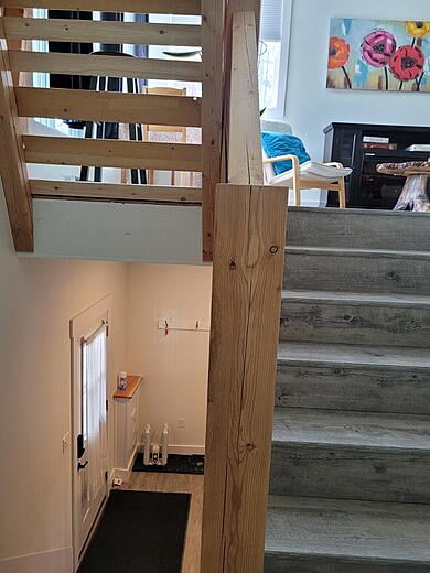 Upper and Main floor access