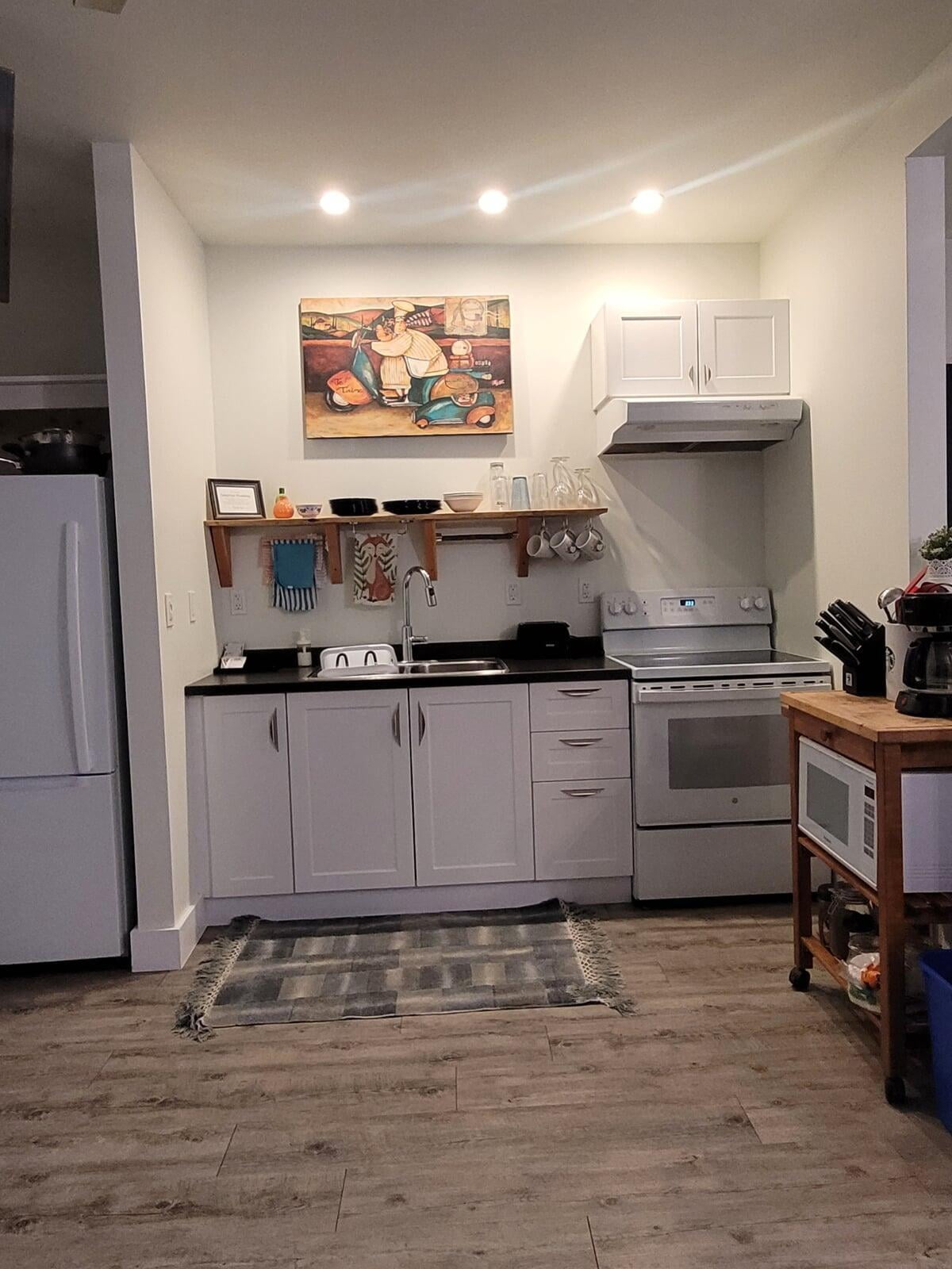 Upper floor living area